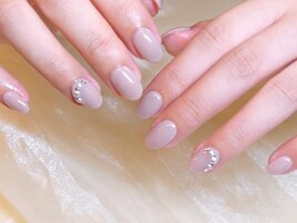 パープルパールnail☆¥7700