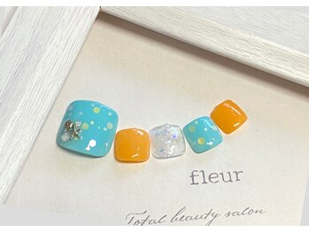 トータル ビューティ サロン フルール(Total Beauty Salon FLEUR)/フットネイルＣコース8800円
