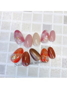 ネイルサロン シーズン(Nail Salon season)/定額デザイン6・7月のプチコース