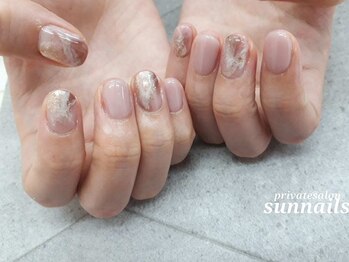 サンネイルズ(sun nails)/6本アート