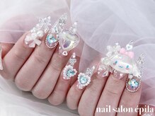 エピラ(epila)/ユニコーンネイル×手足お揃い