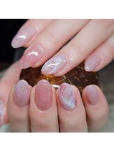 ピアチェーレ(Piacere)/ピンクニュアンスネイル