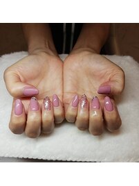 シンプルコースにストーン10粒