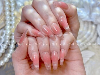 レアネイル 渋谷店(Le’a nail)/チーク☆マグネット☆フレンチ