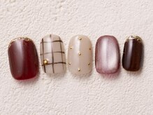 アイネイルズ 渋谷店(I nails)/ボルドーニュアンス