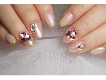 ネイルサロン マリング(Nail Salon Maring)/☆春ピンクミラー☆