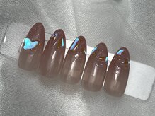 ユヅメ 目黒店(YUZUME)/【韓国風ワンホンネイル】