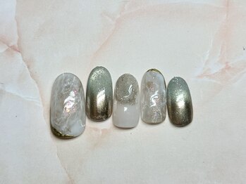 アルク バイ ネオリーブ 荻窪店(arc by neolive)/1月定額/ゴールドニュアンス