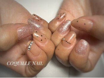 シェルネイル(COQUILLE NAIL)の写真/ほっとする空間で過ごす、指先のご褒美の時間♪優しい会話に癒されるあたたかなプライベートサロンです★