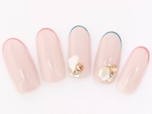 ミティーク 二子玉川店(Mythique)/【再来】デザインネイル￥11980