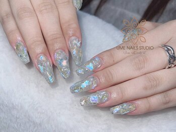 ウメネイルスタジオ(UME NAIL STUDIO)/長さだしやり放題×つけ放題