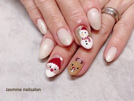クリスマスネイル
