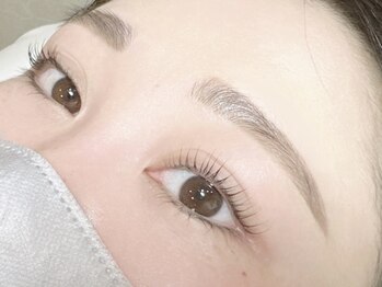 ドレス ネイルアンドアイラッシュ 三国(Dress)/アイブロウWAX＋まつ毛パーマ〇