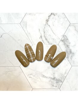 チェックネイル