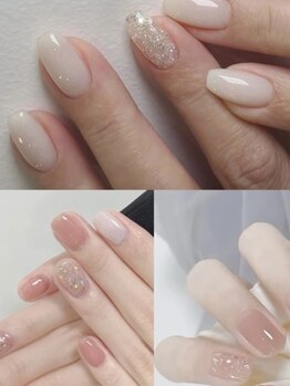 シーズネイル(She's Nail)の写真/【高クオリティなのにお手頃価格☆】ラメ＆ワンカラ―選び放題￥3,980！マット＆パラジェル変更も可◎