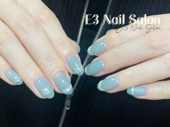 イーサンネイルサロン(E3 Nail salon)/マグネットフレンチ