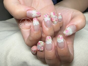 フラワーネイル