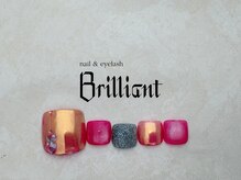 ネイルアンドまつげエクステのお店 ブリリアント 草加(Brilliant)/Foot 　定額9900円コース