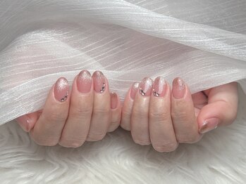 ミキネイルサロン(MiKi Nail Salon)/マグネットグラデフレンチ8980円