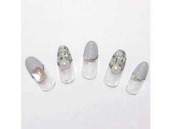 ビーケア 自由が丘店(B.care)/ツィードネイル￥7480