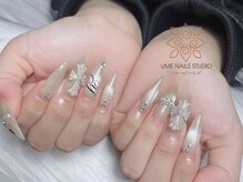 ウメネイルスタジオ(UME NAIL STUDIO)/題長さだしやり放題×つけ放