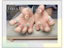 トレンドネイルスタジオ(Trend Nail Studio)/パーツの豊富に自慢してます 