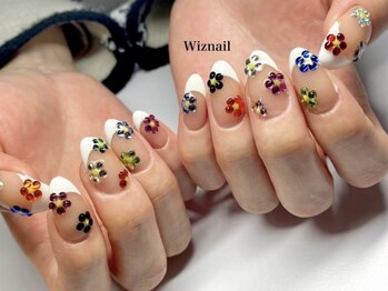 ウィズネイル(Wiznail)の写真/季節や流行をキャッチした大人可愛いデザインを♪周りと差がつく華やかな指先に気分もUP☆