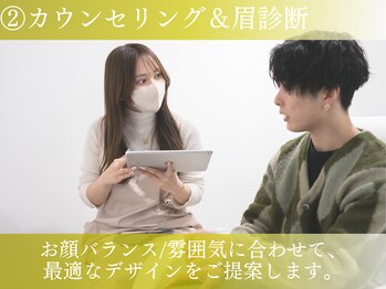 ハルバイアディクト 横浜店(HARU by ADDICT)/施術の流れ[眉毛/眉毛サロン]