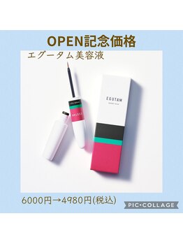 タップ ジャム(tap J@M)/エグータム美容液OPEN記念