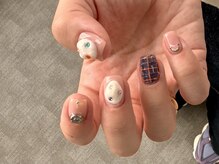 トレデュール 長町南店(Tre's dur)/ニュアンス/チェック/パール