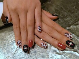 ヒョウ柄デザイン