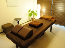 甲陽園鍼灸わたぐも/落ち着いた施術空間