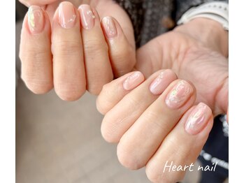 ハートネイル(Heart nail)/定額シンプルデザインネイル