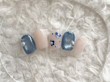エイミー 大宮店(AMY)/お花フォログラムネイル