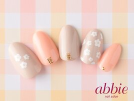 ベージュフラワー◇￥11396