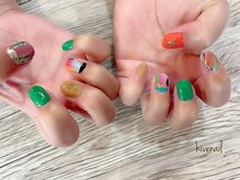 ハイブネイル(Hive nail)/個性的デザイン