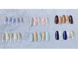 定番人気のニュアンスネイル