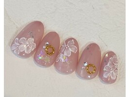 定額ネイル/花/コサージュネイル