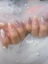 桜チークネイル