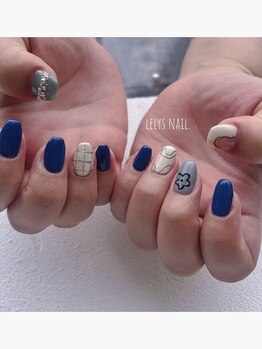 レリーズ ネイル(Lelys nail)/トレンドアート5本