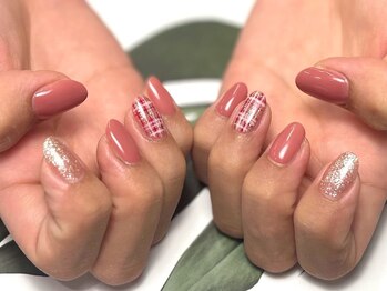 ツイードネイル/定額ネイル