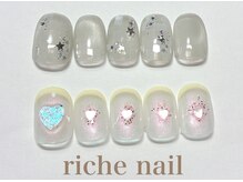 リッシュネイル 新百合ヶ丘店(riche nail)/トレンドデザインコース