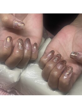 ミスネイル 北谷店(Ms.naiL)/ミラー　ニュアンスネイル