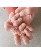 ネイルアンドアイラッシュ アウラ(AURA)/フラワーデザイン