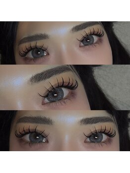 アンダーバーホワイトプラス 南海難波店(_WHITE+)/フラットラッシュつけ放題