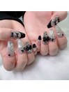 ブラック×シルバービジュー