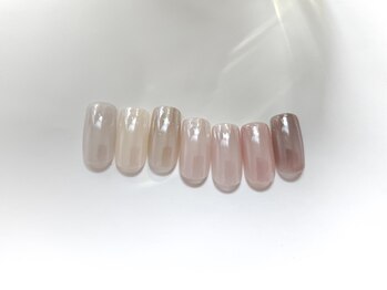 ベノワ(benoit)/【Glazed nails】
