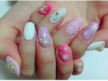 スターチス ネイル(Statice Nail)/フリーオーダーゴージャス