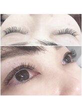 ネイルアンドアイラッシュサロン ボ ヌール(bo-nheur)/メガフラットラッシュ80束