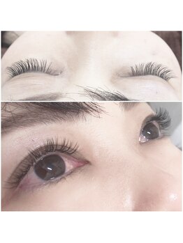 ネイルアンドアイラッシュサロン ボ ヌール(bo-nheur)/メガフラットラッシュ80束